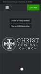 Mobile Screenshot of christcentralchurch.com